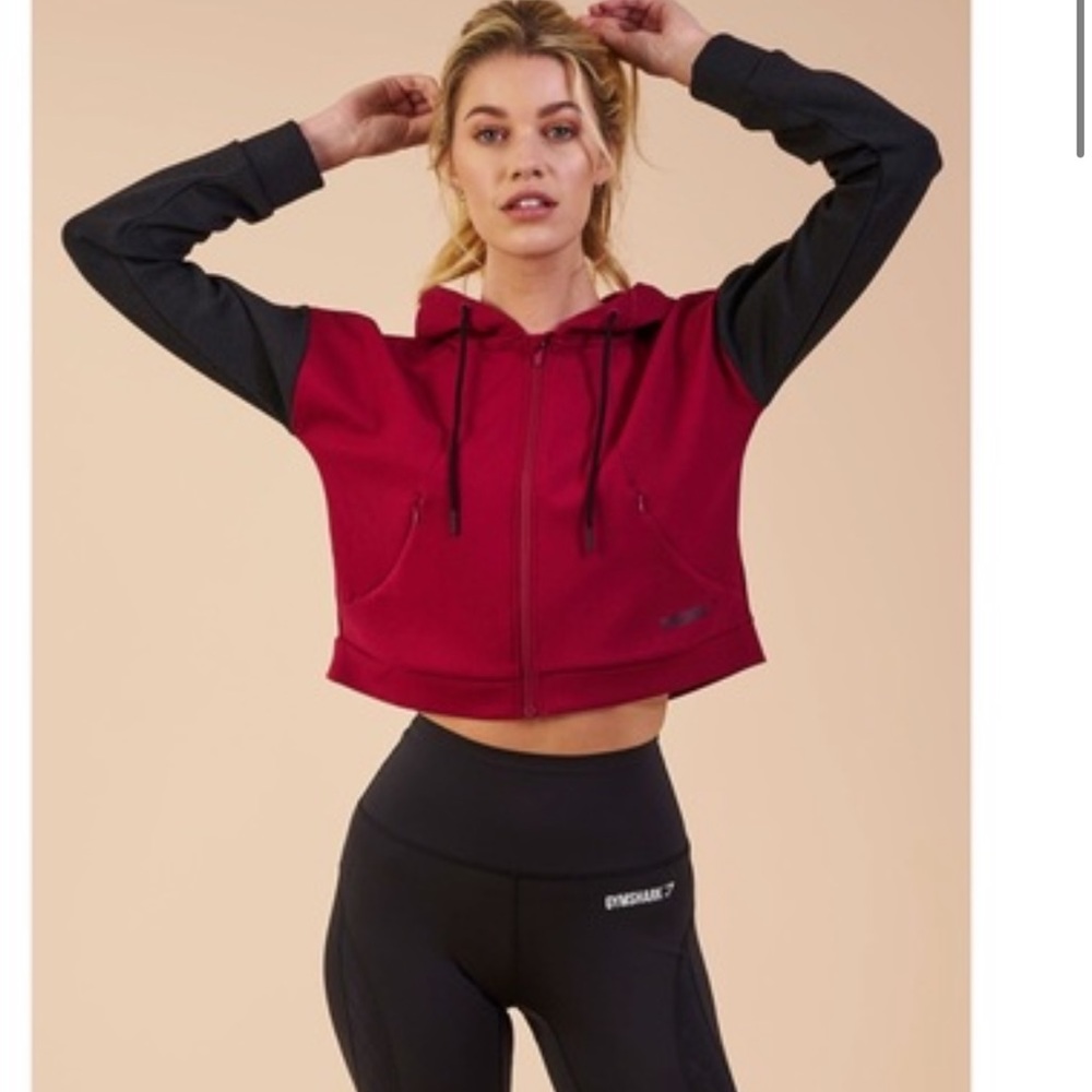 Gymshark zip up hoodie